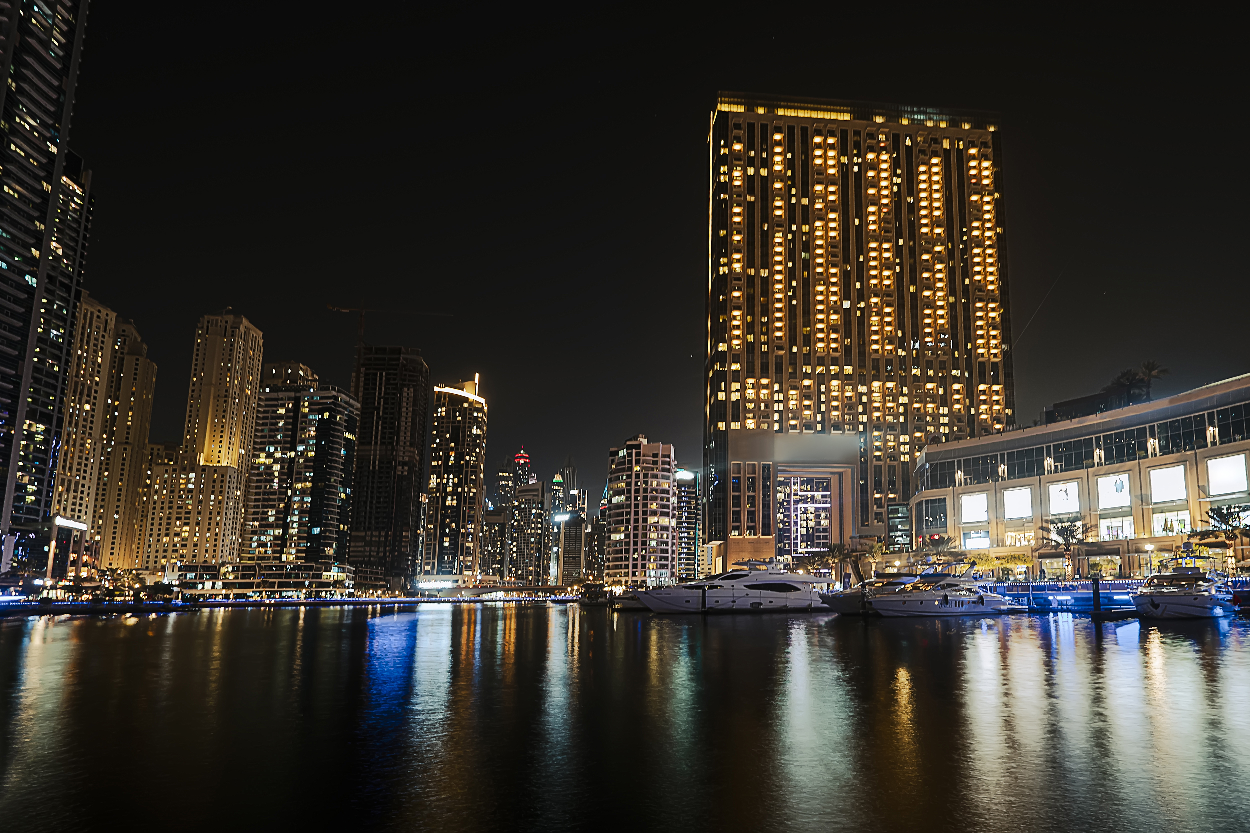 Dubai Marina skyline UAE premium research peptide market