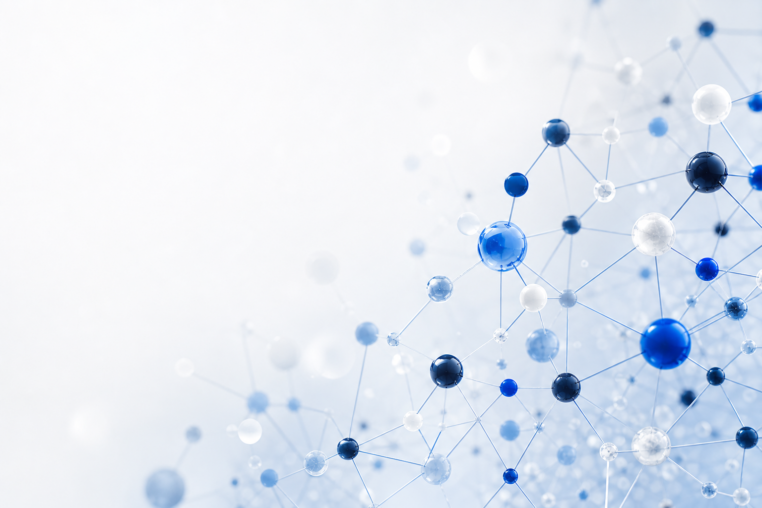 Abstract molecular network — Glow Blend research peptide stack